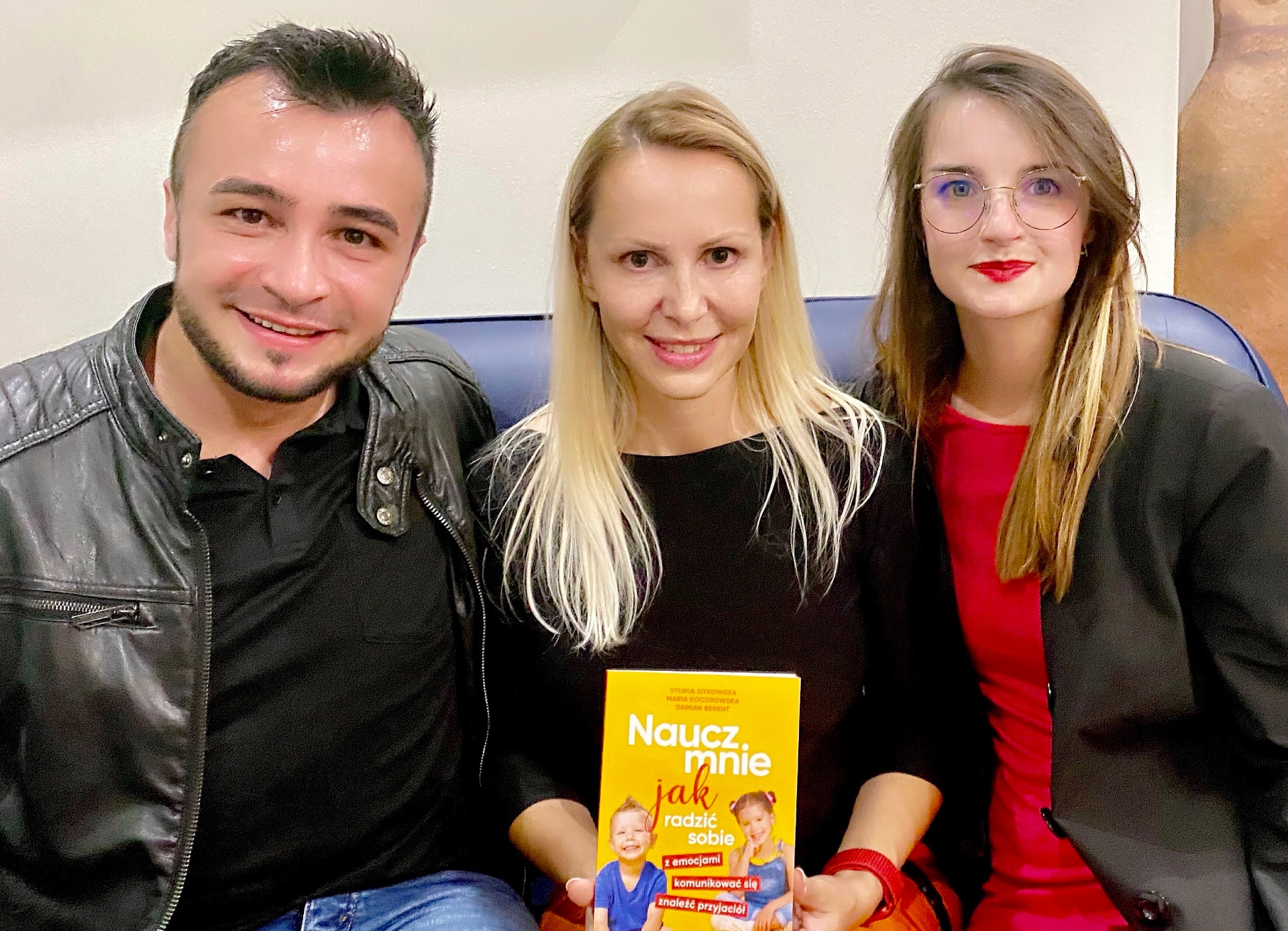 Damian, Sylwia i Marysia - autorzy książki „Naucz mnie jak”